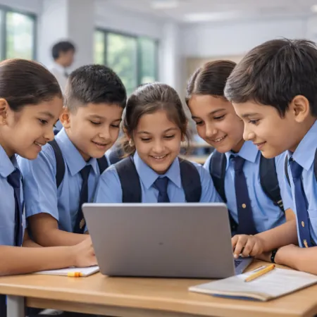 Student exploring activity-based learning